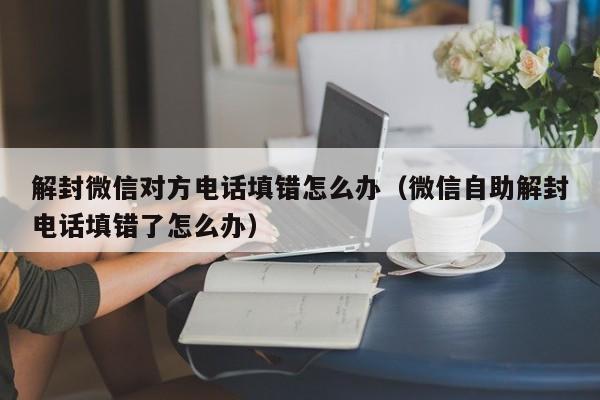 预加保号-解封微信对方电话填错怎么办（微信自助解封电话填错了怎么办）(1)