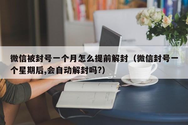 微信辅助-微信被封号一个月怎么提前解封（微信封号一个星期后,会自动解封吗?）(1)