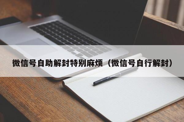 预加保号-微信号自助解封特别麻烦（微信号自行解封）(1)