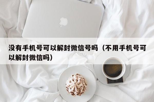 微信封号-没有手机号可以解封微信号吗（不用手机号可以解封微信吗）(1)