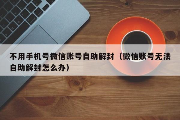 微信辅助-不用手机号微信账号自助解封（微信账号无法自助解封怎么办）(1)