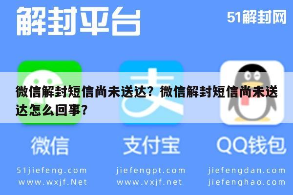 微信辅助-微信解封短信尚未送达？微信解封短信尚未送达怎么回事？(1)