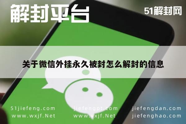 微信辅助-关于微信外挂永久被封怎么解封的信息(1)